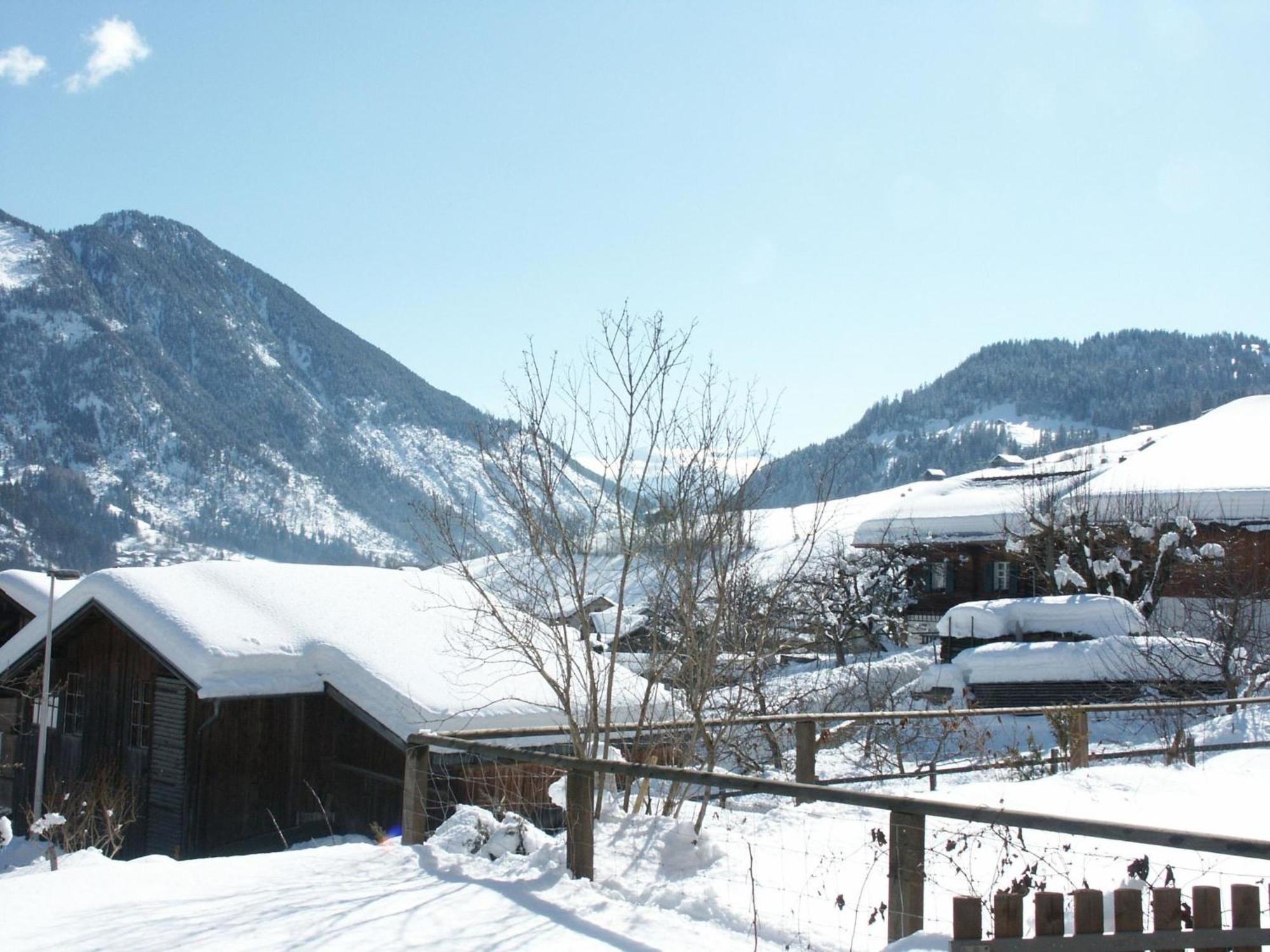 Apartment Am Ryschbächli Zweisimmen Exterior foto